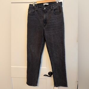 Abercrombie & Fitch Women's Skinny Jeans in Faded Black